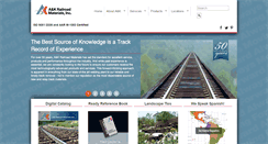 Desktop Screenshot of akrailroad.com