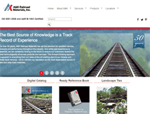 Tablet Screenshot of akrailroad.com